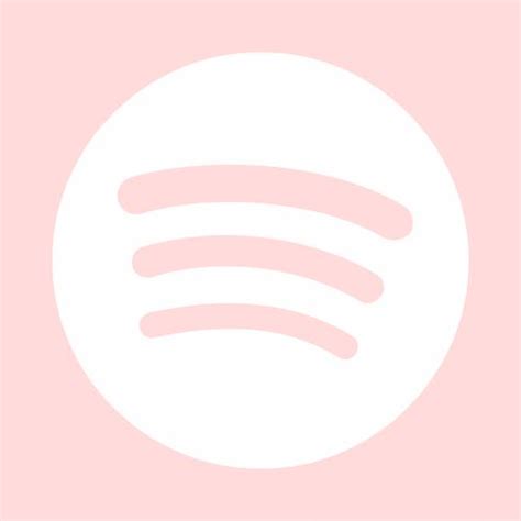 Pink Spotify icon | Ios app icon design, App icon, Ios app icon