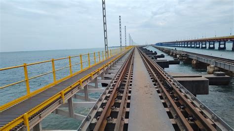 New Pamban Bridge Work Latest Update | Pamban Bridge | Arun Crackz - YouTube