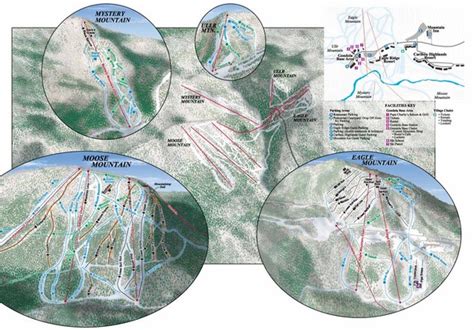 Lutsen Mountains Ski Trail Map - Minnesota United States • mappery