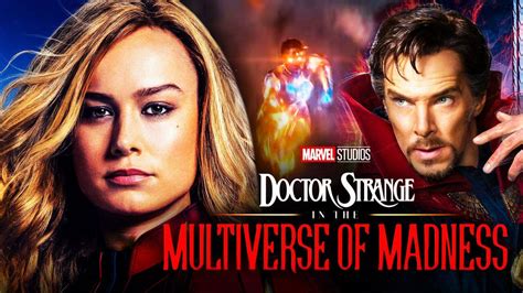 New Captain Marvel Spotted In Doctor Strange 2 Trailer (Photos)