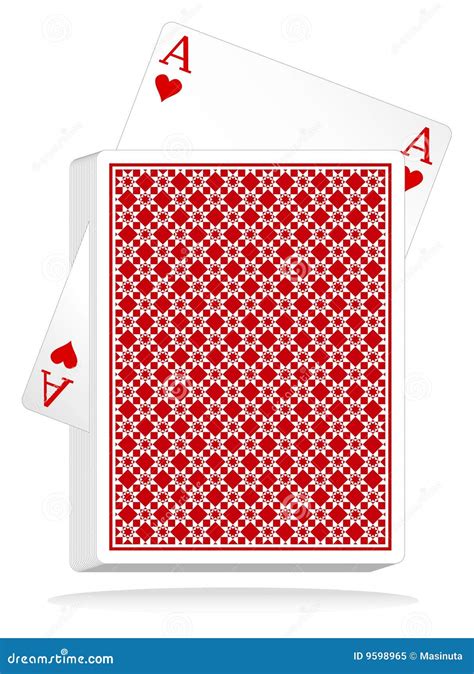 Vector playing cards stock vector. Illustration of cards - 9598965