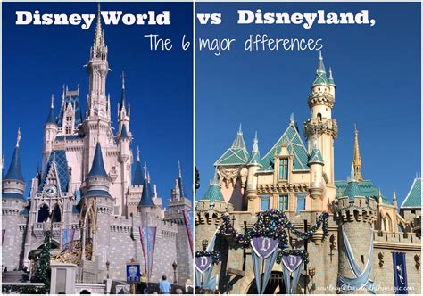 Disneyland versus Disney World – The 6 major differences - Travel With The Magic | Travel Agent ...