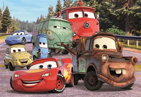 Jigsaw puzzle Disney - Cars on the Road | Tips for original gifts | UKposters