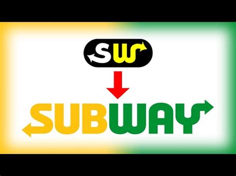 SUBWAY Logo Evolution - YouTube