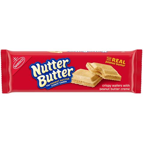 Nutter Butter Peanut Butter Wafer Cookies, 10.5 oz - Walmart.com - Walmart.com