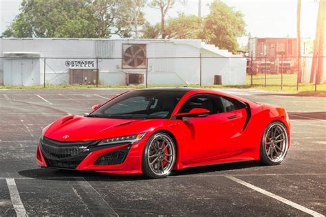 Red Acura NSX With Custom Body Accents Is Gorgeous to Look At | Acura nsx, Nsx, Acura