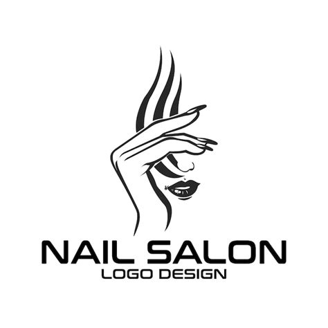 Premium Vector | Nail Salon Vector Logo Design