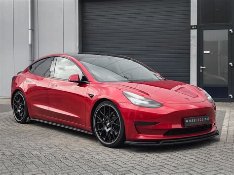 Tesla Model 3 Red BBS CH-R Wheel | Wheel Front