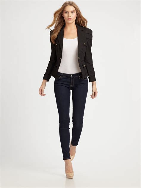 Lyst - Leifsdottir Casual Cotton Blazer in Black