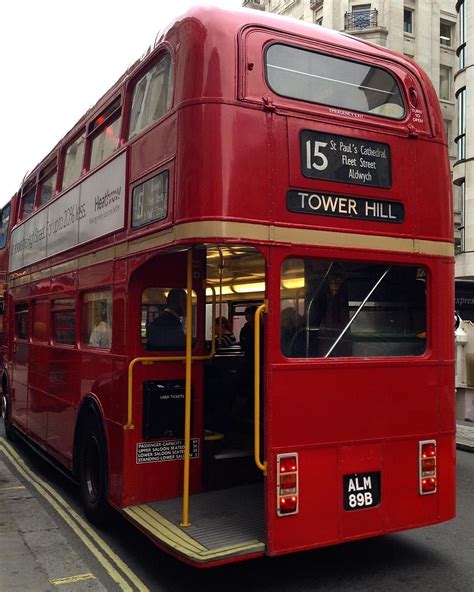 Fil Bee on Instagram: “Routemaster bus in that London #london #routemaster #routemasters #redbus ...