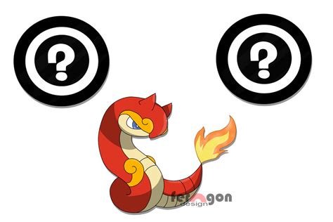 Fakemon snake by fer-gon on DeviantArt