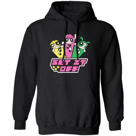 Set It Off Band Merch Powerpuff Girls Set It Off Shirt - Hectee