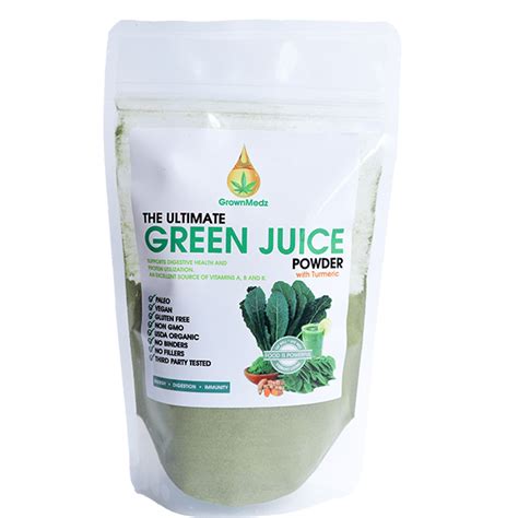 Green Juice Powder – Grownmedz