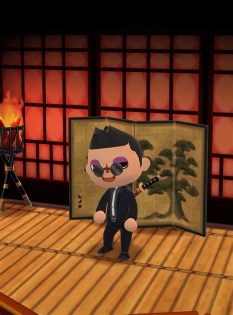 My Yakuza outfit : r/ACPocketCamp