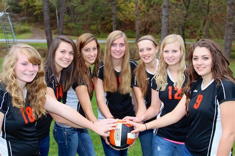 Port Allegany Online: Volleyball Senior Night