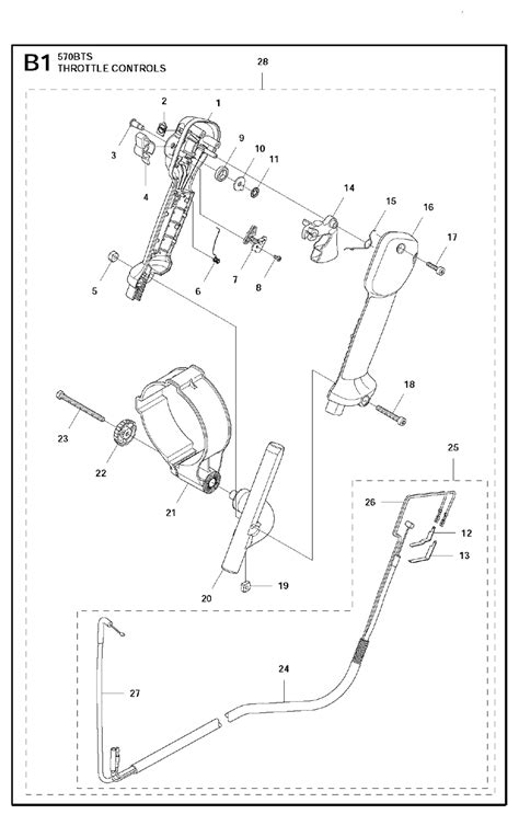 Buy Husqvarna 570BTS Replacement Tool Parts | Husqvarna 570BTS Diagram