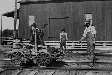 Railroad Handcar History Photographs