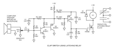 Clap Switch Circuit