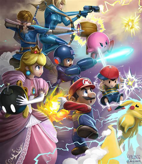 Super Smash Bros Ultimate - Artwork (Fanart) HD by HiGuys920 on DeviantArt