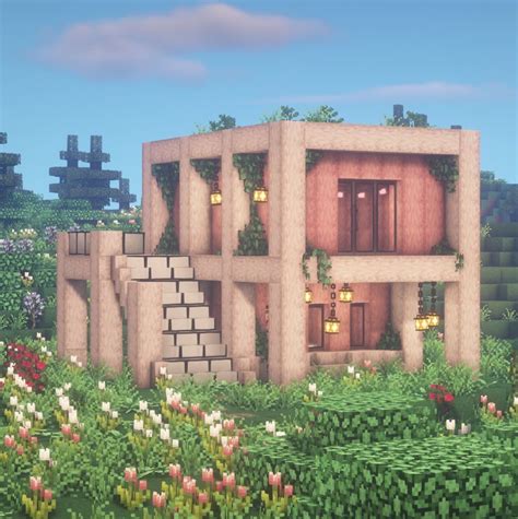 Minecraft House Ideas Aesthetic