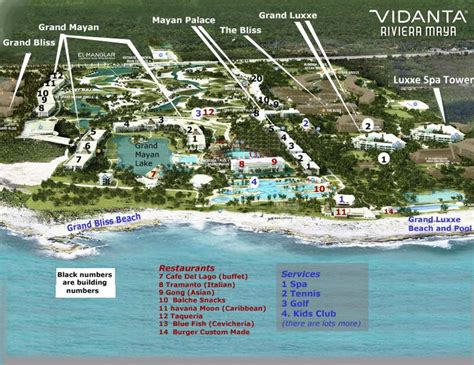 Riviera Maya Mayan Resort Map by Vidanta | Cancun trip, Riviera maya mexico, Mexico vacation