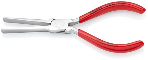 KNIPEX Duckbill Plier: 2 in Max Jaw Opening, 6 1/4 in Overall Lg, 2 1/8 ...