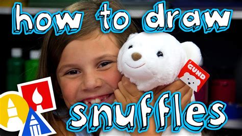 How To Draw Snuffles The Cutest Polar Bear (giveaway) - YouTube