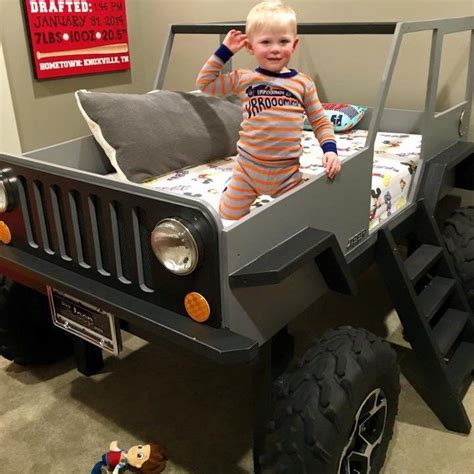 Awesome Jeep 2017: JeepBed shared a new photo on Etsy Boys Bedroom Ideas | Toddler boys room ...