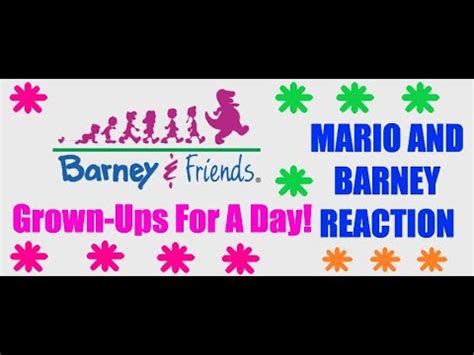 Barney & Friends: Grown-Ups For A Day! (Season 2, Episode 8) [Mario and Barney Reaction] - YouTube