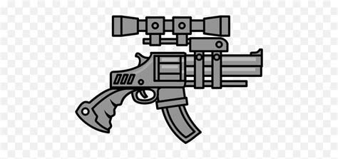 Sniper Rifle - Gun Scope Clipart Emoji,Sniper Rifle Emoji - free ...