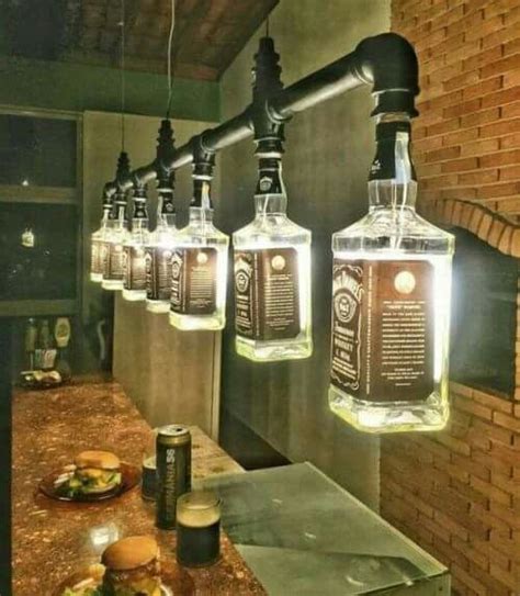 Man Cave Lighting Absolut Vodka Liquor Bottle TABLE LAMP with Wood Base ...