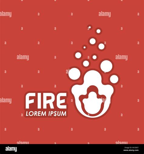 Fire symbol identity Stock Vector Image & Art - Alamy