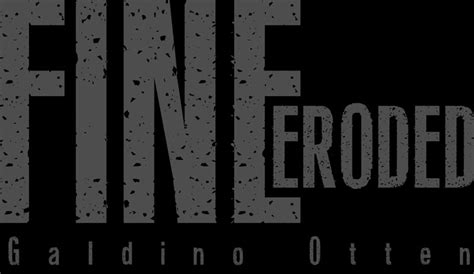 Fine Eroded font | Fonts2u.com