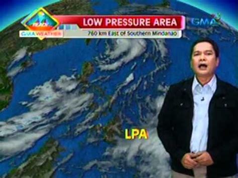 24 Oras: Weather update - YouTube