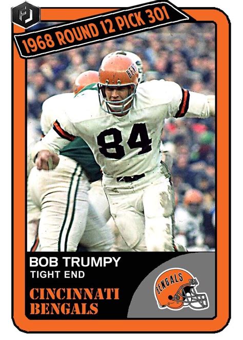 ACEO BOB TRUMPY CINCINNATI BENGALS CUSTOM HAND MADE ART CARD | eBay