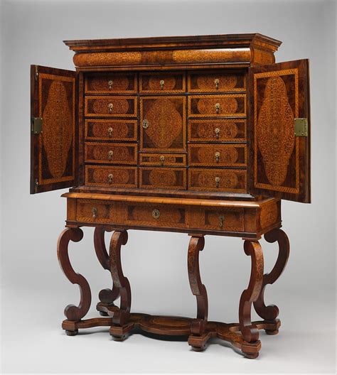 Cabinet on stand | British | The Metropolitan Museum of Art | Baroque furniture, Art cabinet ...