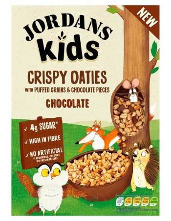 JORDANS KIDS CEREAL GRANOLA CHOCOLATE 400G