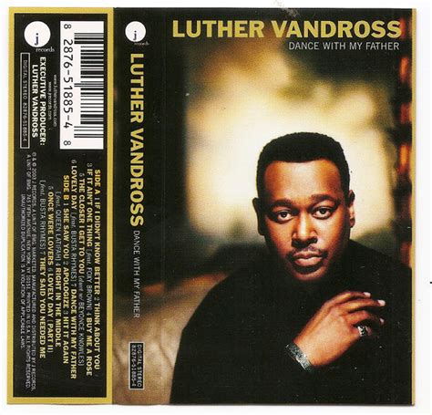 Luther Vandross - Dance With My Father (2003, Cassette) | Discogs