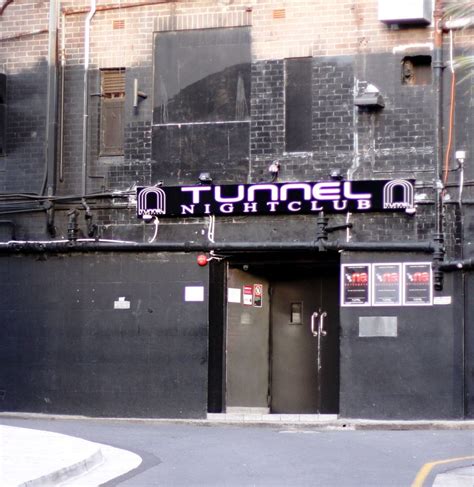 Night Club Entrance with Graffiti in NYC