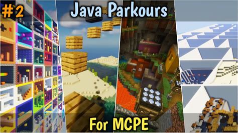 🔥 Top 5 Awesome Java Parkour Maps For Minecraft PE | Bedrock Edition | Part -2 | - YouTube