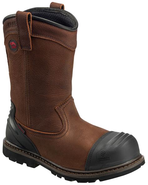 Avenger Men's Waterproof Wellington Work Boots - Composite Toe | Boot Barn