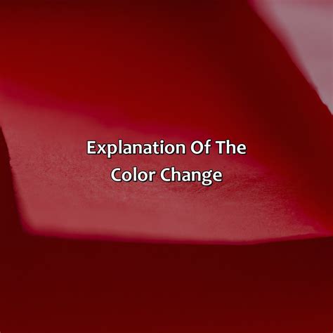 What Color Does Red Litmus Paper Turn When Placed In An Alkali ...