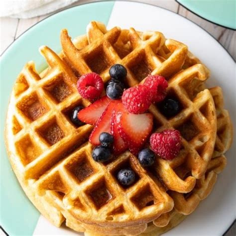 Crispy Waffle Recipe - A Spicy Perspective