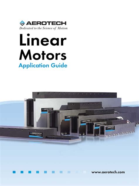 Linear Motors Application | PDF | Bearing (Mechanical) | Force