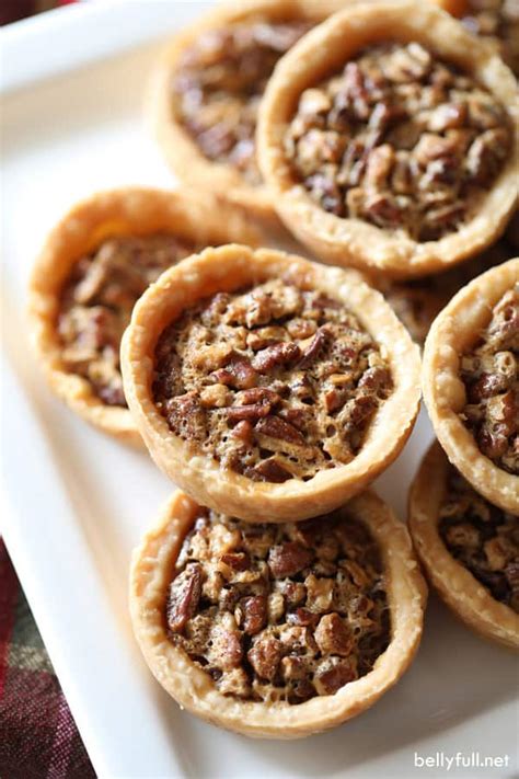 Mini Pecan Pies - Belly Full