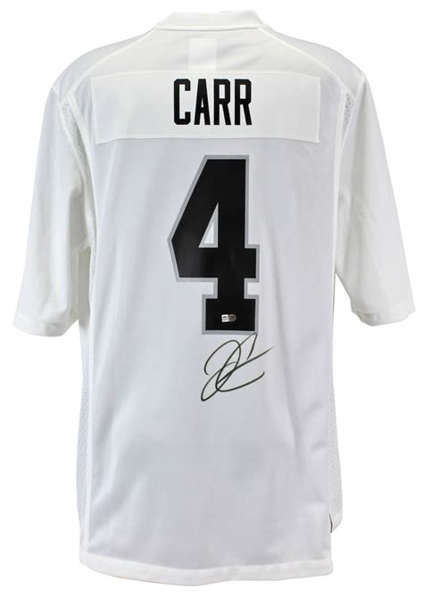 Lot Detail - Derek Carr Signed Nike Official Raiders Jersey (Fanatics)