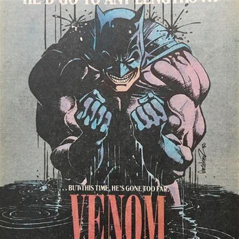 Help identifying where this Batman Venom Ad was published! - Original Comic Art - CGC Comic Book ...