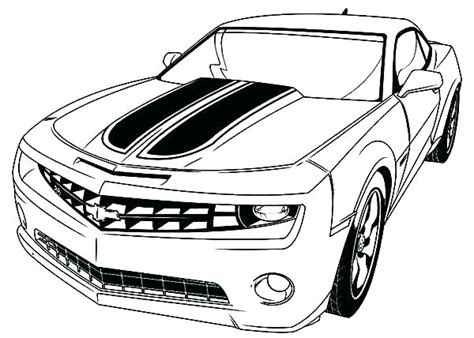 Chevrolet Camaro Drawing | Free download on ClipArtMag