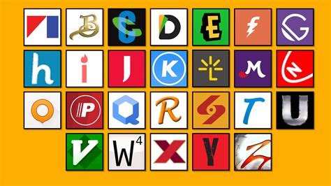 The 100 Logo Alphabet Quiz Challenge (Level 63, extra spicy difficulty ...