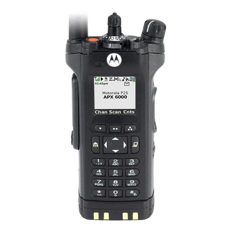 MOTOROLA APX 6000 USER MANUAL Pdf Download | ManualsLib